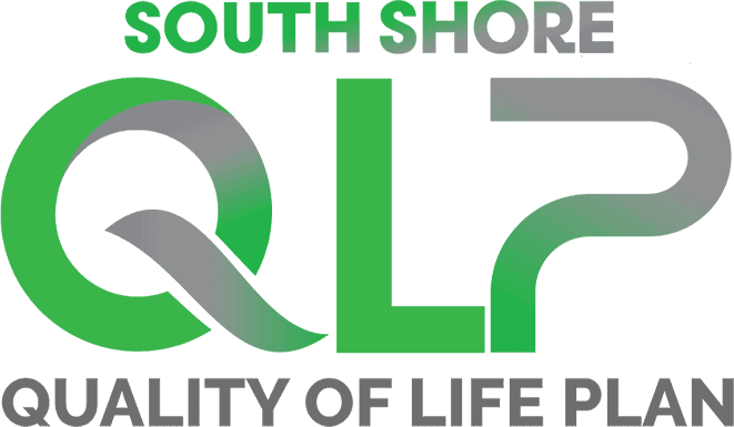 South Shore CDC logo with 'Quality of Life Plan' text in green and gray.