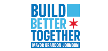Build Better Together campaign logo with Mayor Brandon Johnson.